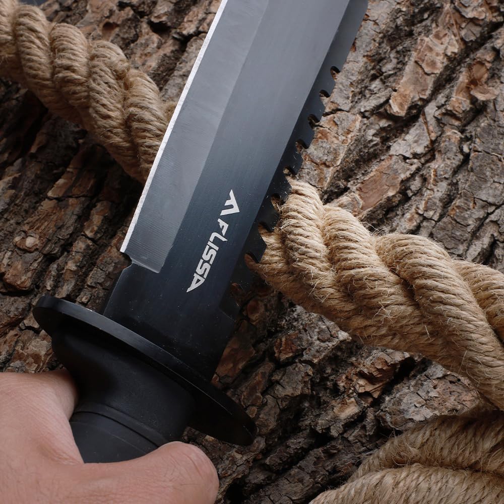 flissa survival hunting knife 15 inch full tang bowie blade mega blades flissa survival hunting knife 15 inch full tang bowie blade mega blades