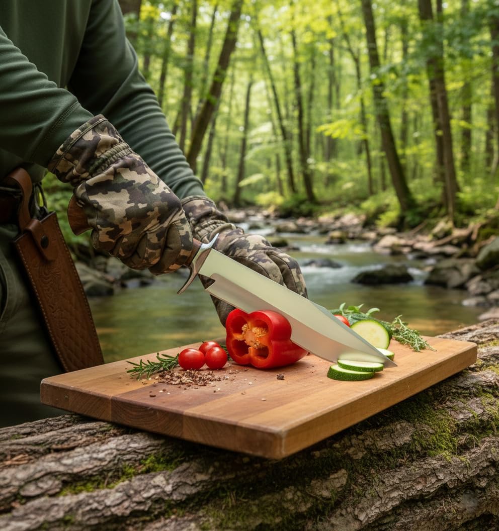 handmade bowie knife 14 inch d2 steel hunting knife outdoor mega blades handmade bowie knife 14 inch d2 steel hunting knife outdoor mega blades