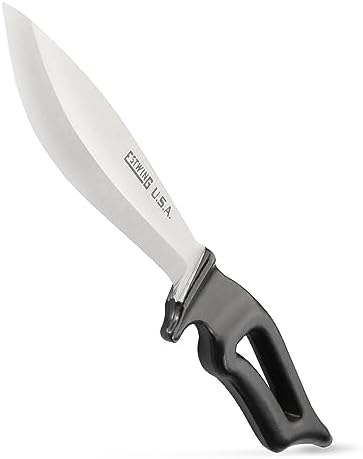 fixed blade bowie knife forged steel outdoor ebk 6 | mega blades