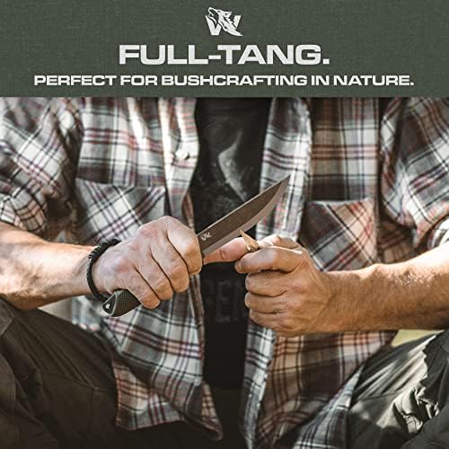 full tang survival knife d2 steel with sheath for hunting | mega blades full tang survival knife d2 steel with sheath for hunting | mega blades