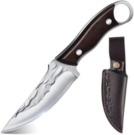 fixed blade bushcraft knife 8.5 inch for survival | mega blades