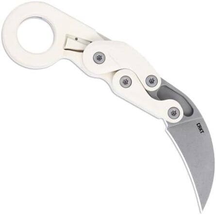 provoke folding knife morphing karambit sand grivory handle | mega blades