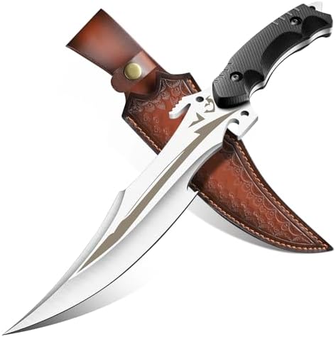 full tang bushcraft knife 440c steel with g10 handle | mega blades full tang bushcraft knife 440c steel with g10 handle | mega blades