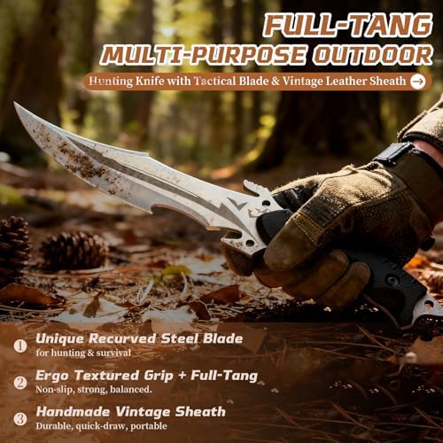 full tang bushcraft knife 440c steel with g10 handle | mega blades full tang bushcraft knife 440c steel with g10 handle | mega blades