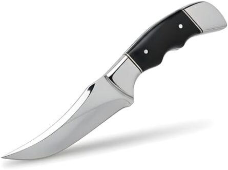 premium fixed blade hunting knife for camping hiking | mega blades