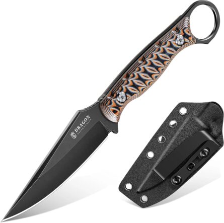 fixed blade outdoor survival knife with sheath for camping mega blades
