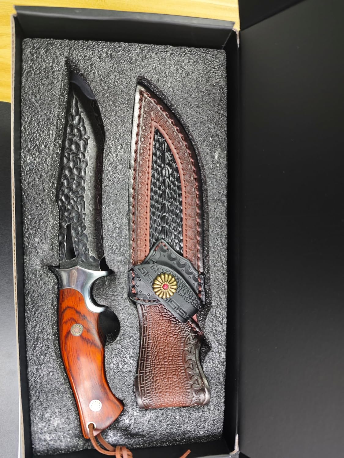 damascus hunting knife – handmade vg10 67 layer bowie blade mega blades damascus hunting knife – handmade vg10 67 layer bowie blade mega blades