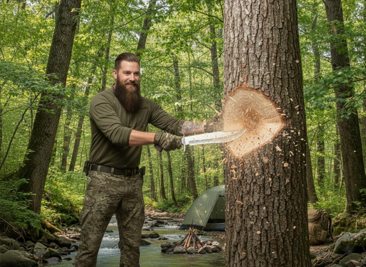 full tang bowie knife – handmade 15” hunting & camping knife mega blades full tang bowie knife – handmade 15” hunting & camping knife mega blades