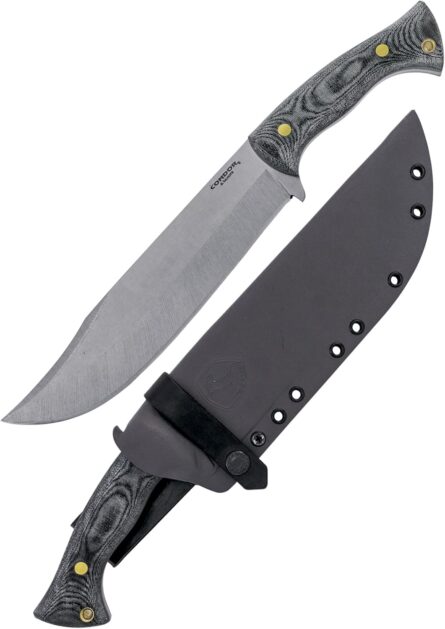 condor plan a bowie knife 1075 high carbon steel blade mega blades