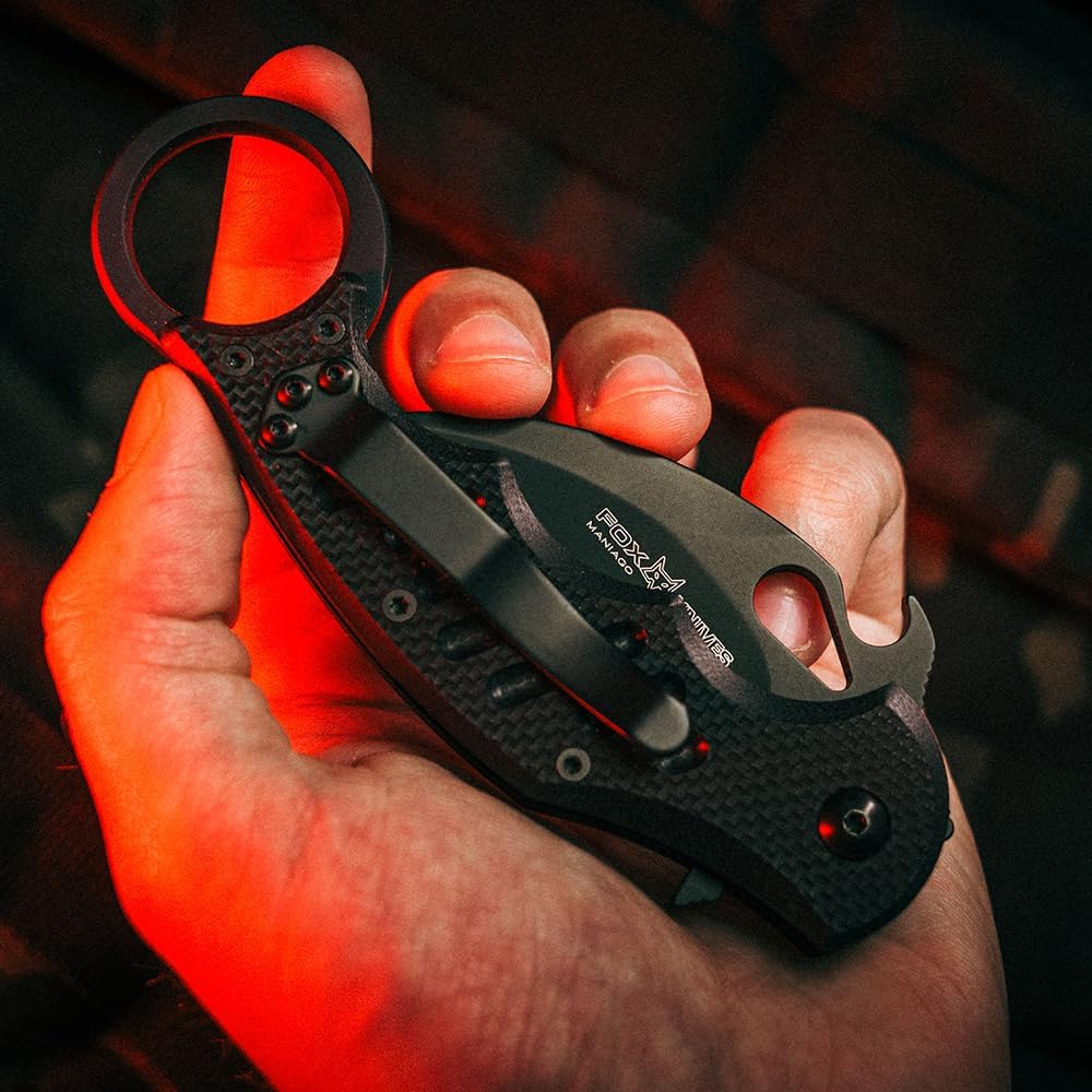fox knives fx 599 karambit knife folding edc tactical mega blades fox knives fx 599 karambit knife folding edc tactical mega blades