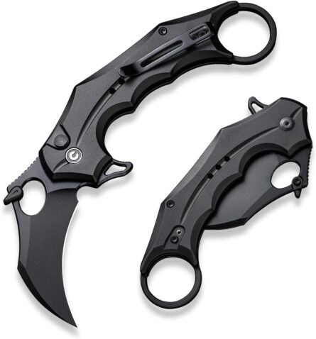 karambit pocket knife civivi incisor ii with nitro v blade mega blades