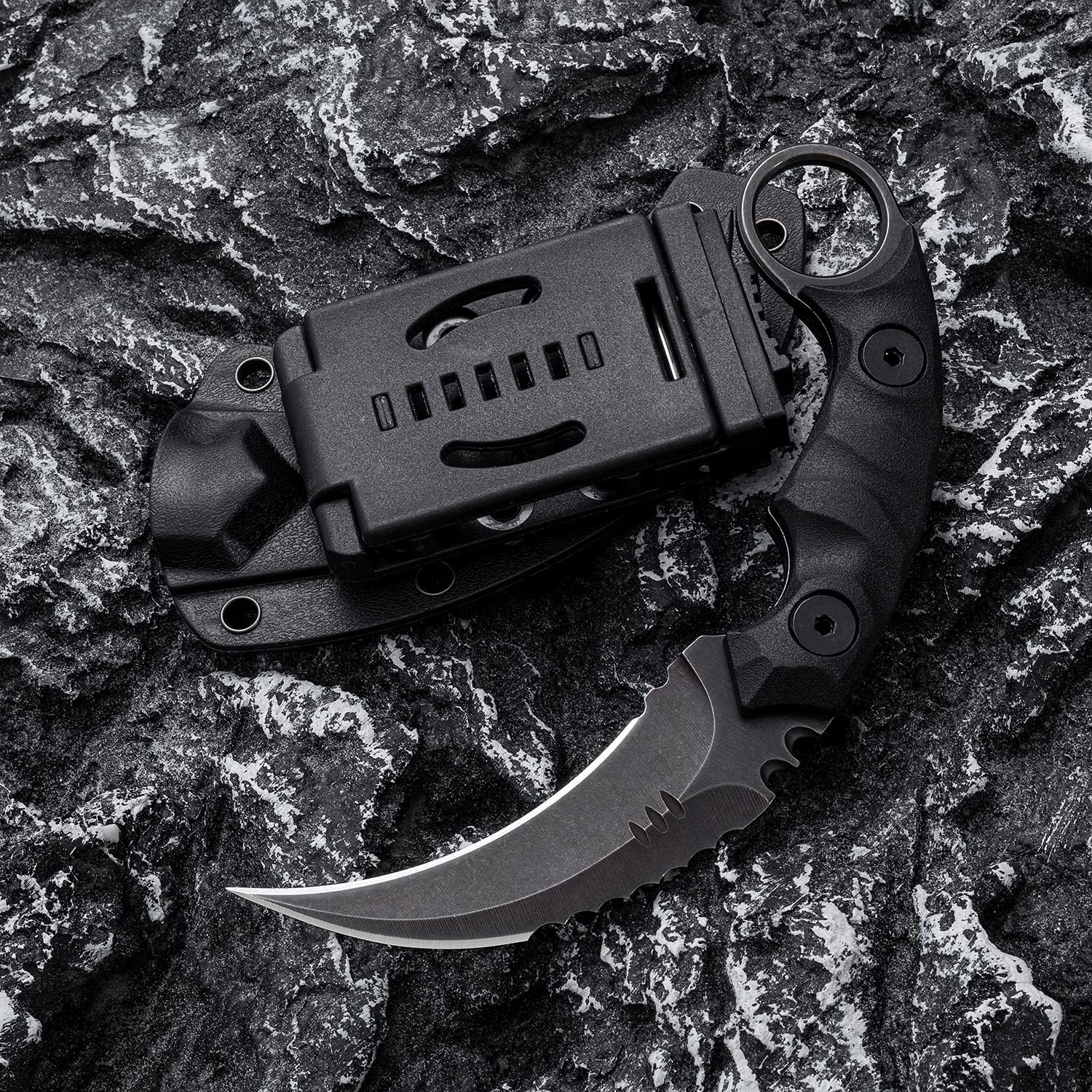 fixed blade knife d2 steel claw knife for tactical edc mega blades fixed blade knife d2 steel claw knife for tactical edc mega blades