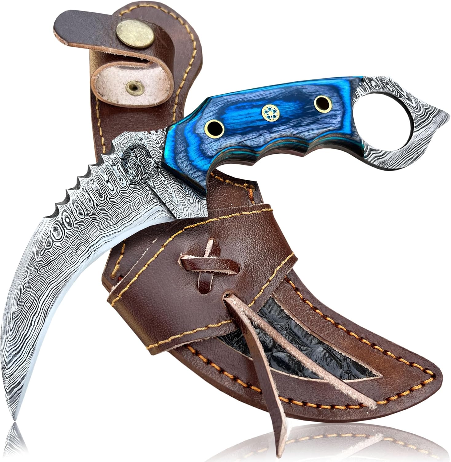 damascus steel fixed blade knife handmade claw knife mega blades damascus steel fixed blade knife handmade claw knife mega blades