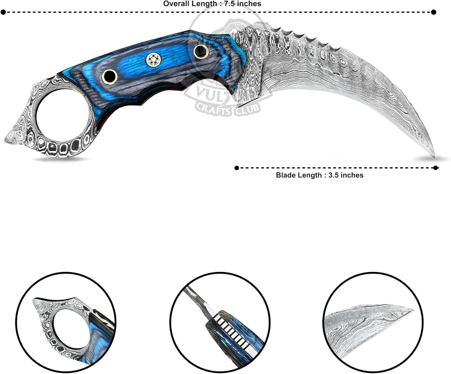 damascus steel fixed blade knife handmade claw knife mega blades damascus steel fixed blade knife handmade claw knife mega blades