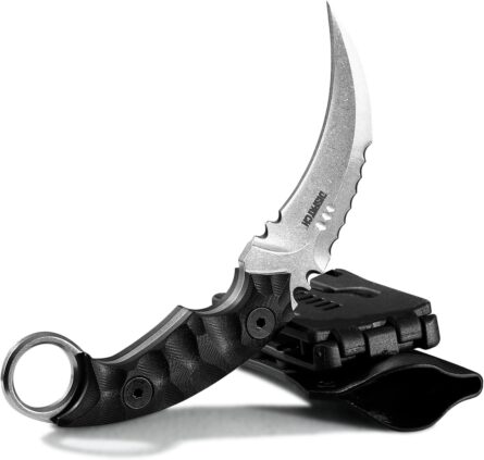 dispatch tactical fixed blade knife with g10 handle mega blades
