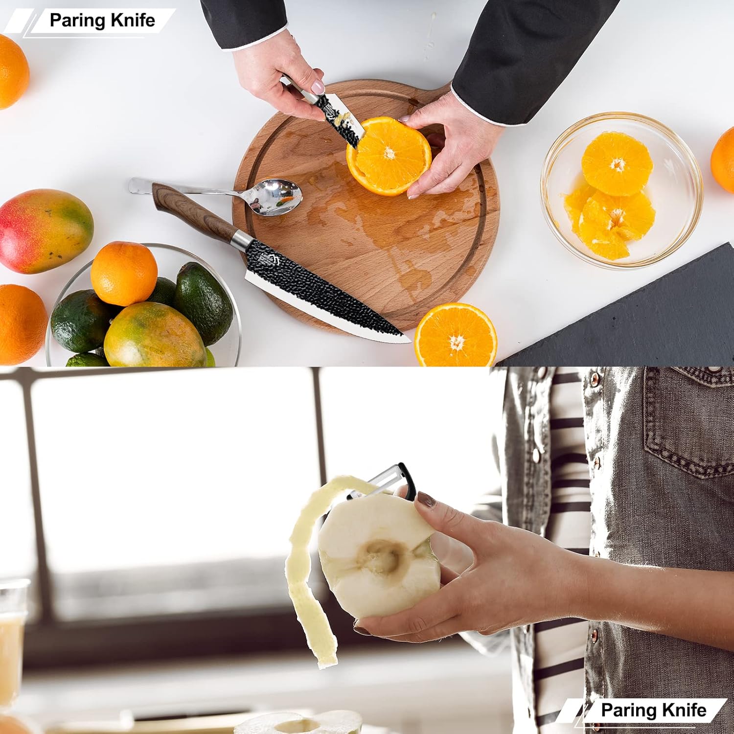 professional chef knife set 6 pieces black high carbon steel mega blades professional chef knife set 6 pieces black high carbon steel mega blades