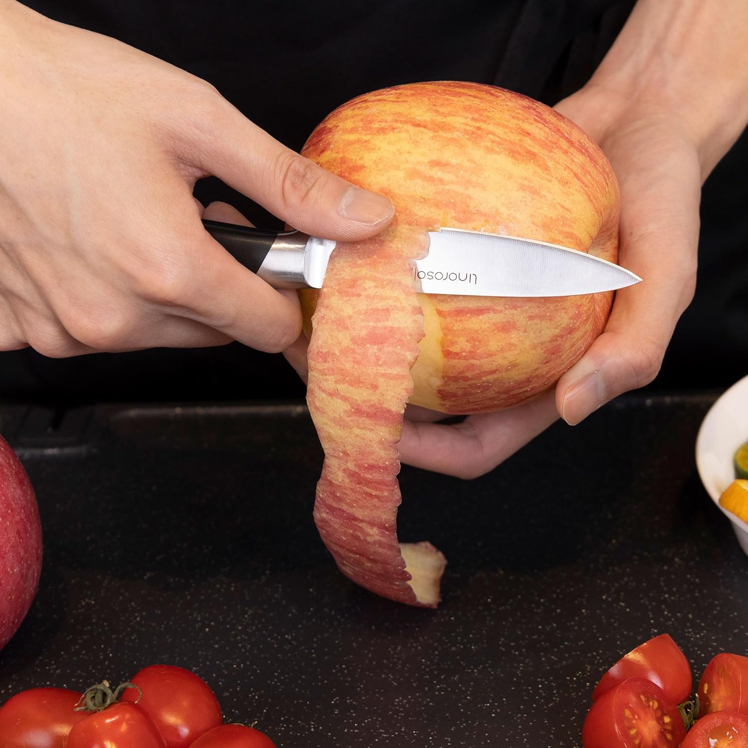 paring knife 3.5 inch small kitchen knife with ergonomic handle mega blades paring knife 3.5 inch small kitchen knife with ergonomic handle mega blades