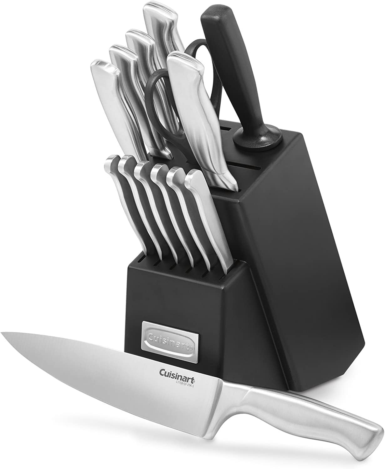 cuisinart 15 piece knife set – stainless steel hollow handle mega blades cuisinart 15 piece knife set – stainless steel hollow handle mega blades