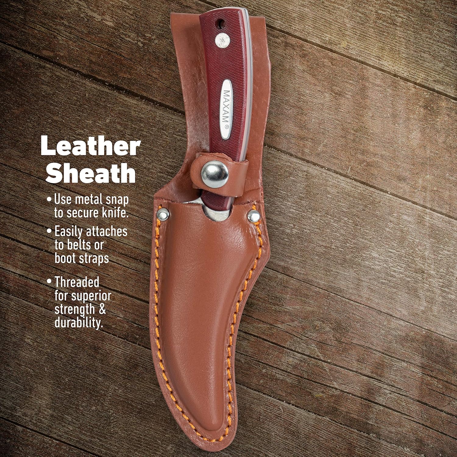 maxam sksot fixed blade skinning knife – hunting & outdoor use mega blades maxam sksot fixed blade skinning knife – hunting & outdoor use mega blades