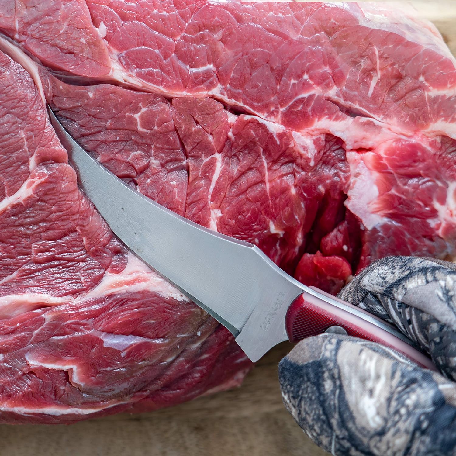 maxam sksot fixed blade skinning knife – hunting & outdoor use mega blades maxam sksot fixed blade skinning knife – hunting & outdoor use mega blades