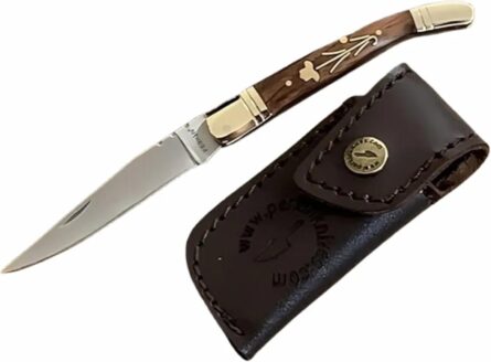 laguiole folding pocket knife handmade for camping & survival mega blades