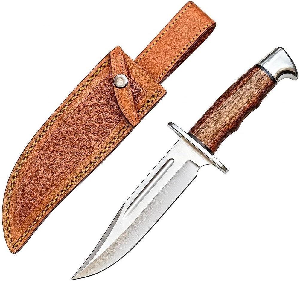 d2 steel bowie knife 14 inch full tang hunting knife with sheath mega blades d2 steel bowie knife 14 inch full tang hunting knife with sheath mega blades