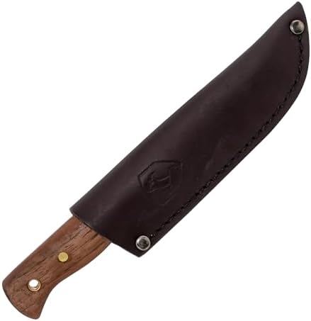 high carbon steel fixed blade knife with walnut handle | mega blades high carbon steel fixed blade knife with walnut handle | mega blades