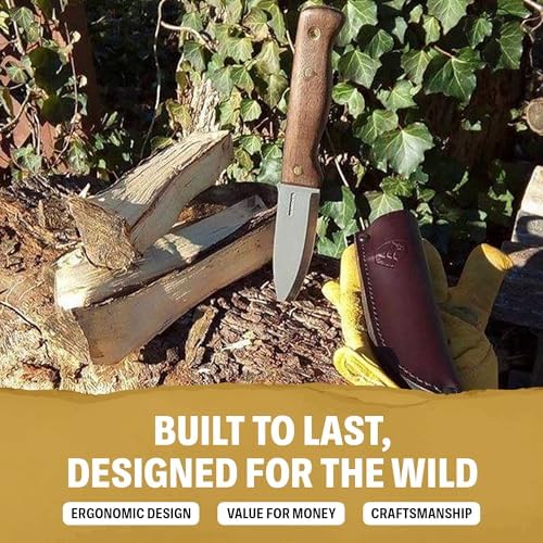 high carbon steel fixed blade knife with walnut handle | mega blades high carbon steel fixed blade knife with walnut handle | mega blades