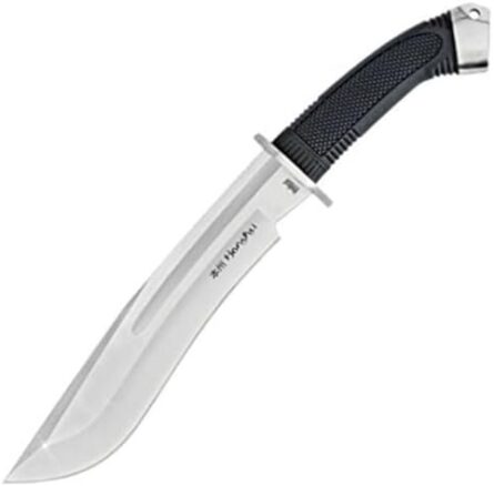 bowie knife with sheath 9.25" full tang blade | mega blades