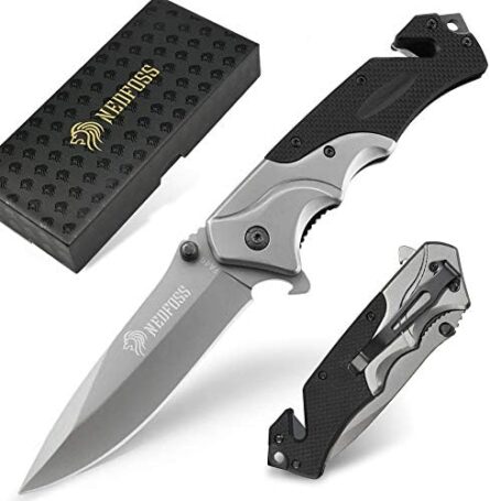 pocket knife for men 4 in 1 multitool folding knife | mega blades