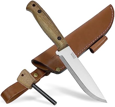 Home bushcraft knife full tang carbon steel outdoor knife | mega blades