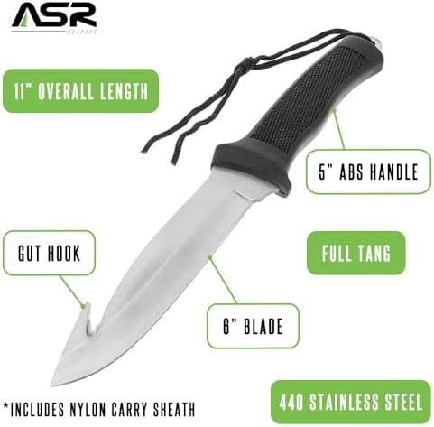 heavy duty 11" full tang hunting knife for outdoors | mega blades heavy duty 11" full tang hunting knife for outdoors | mega blades