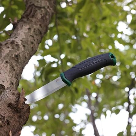 fixed blade knife stainless steel blade for camping | mega blades