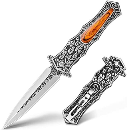 3.7'' pocket folding knife with liner lock | mega blades