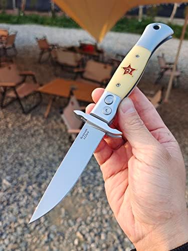 folding pocket knife mirror polished blade | mega blades