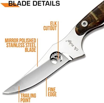 fixed blade knife for hunting camping and survival outdoors | mega blades