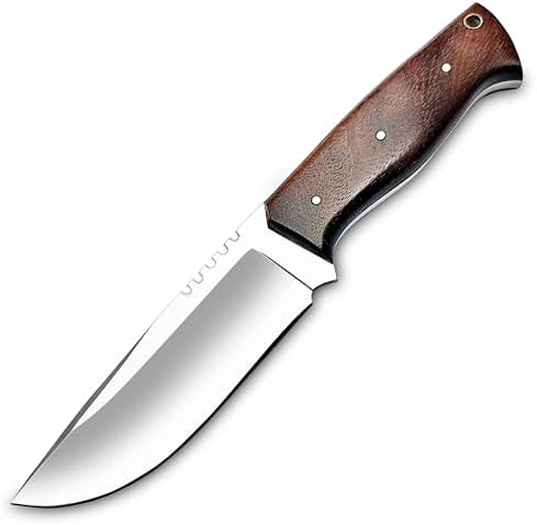d2 hunting knife 10" handmade fixed blade w/ sheath | mega blades d2 hunting knife 10" handmade fixed blade w/ sheath | mega blades
