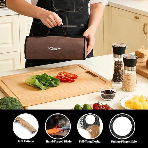 9 pcs butcher viking camping knife set with roll bag | mega blades 9 pcs butcher viking camping knife set with roll bag | mega blades