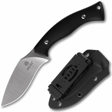 fixed blade knife with d2 steel blade & kydex sheath | mega blades