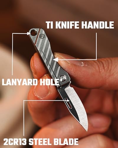 titanium pocket knife for men mini edc folding knife | mega blades titanium pocket knife for men mini edc folding knife | mega blades