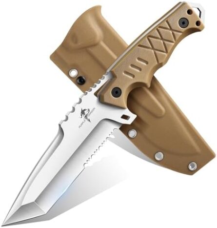 fixed blade knife for camping bushcraft and survival | mega blades