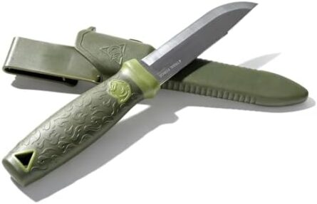 trailforge bushcraft fixed blade knife | mega blades