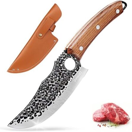 chef knife 6 inch butcher knife for meat cutting | mega blades