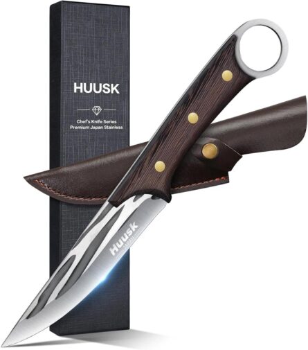 huusk japanese boning knife 5.5 inch – professional meat knife mega blades
