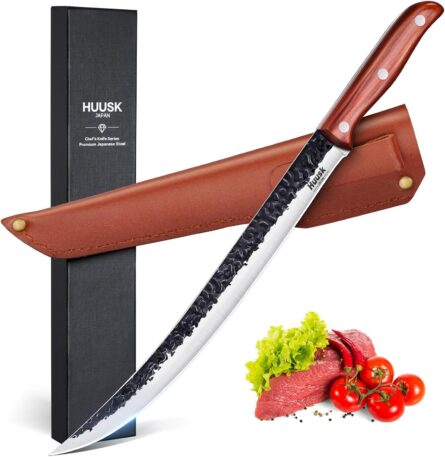 huusk 11.5" carving knife – japanese high carbon meat knife mega blades