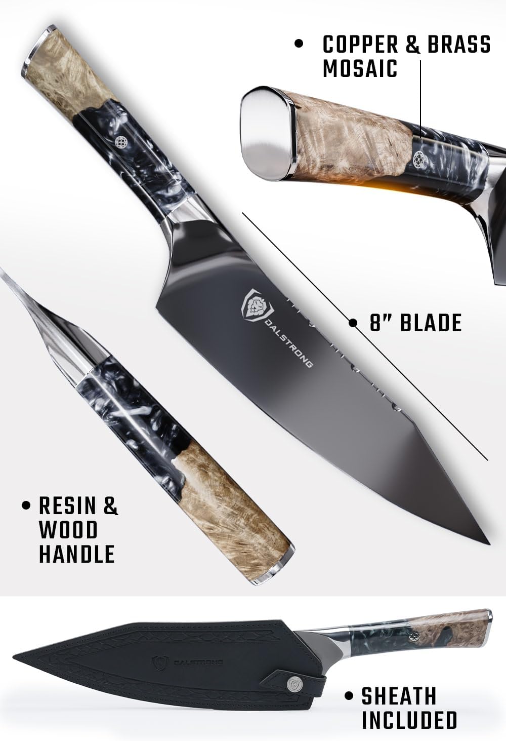 dalstrong chef knife 8 inch valhalla high carbon steel blade mega blades dalstrong chef knife 8 inch valhalla high carbon steel blade mega blades