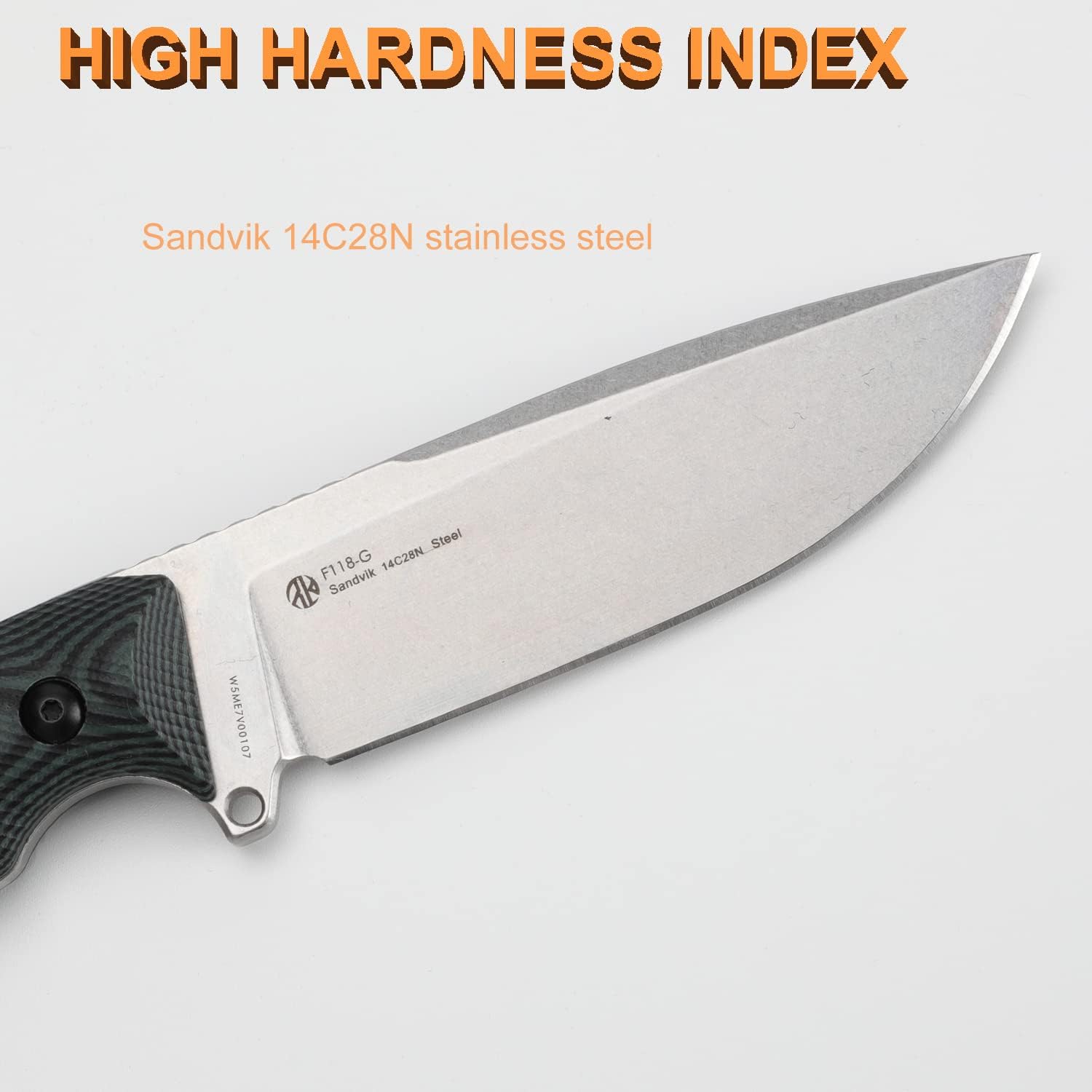 camping fixed blade knife with 360° sheath & g10 handle mega blades camping fixed blade knife with 360° sheath & g10 handle mega blades