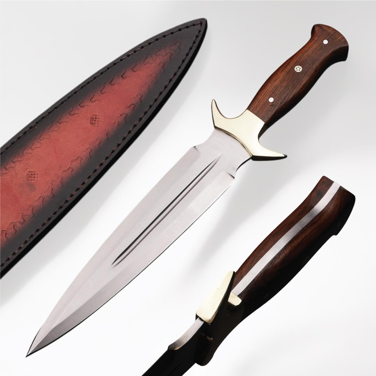 d2 steel knife – handmade 15” full tang dagger for hunting mega blades d2 steel knife – handmade 15” full tang dagger for hunting mega blades