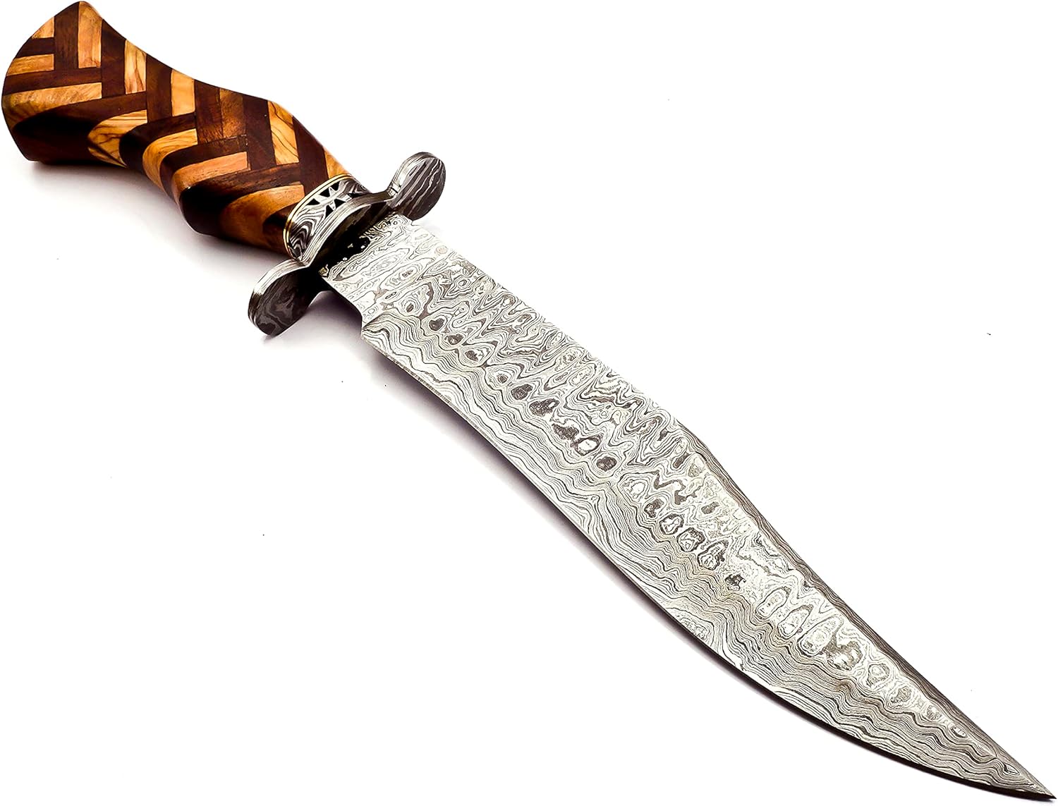 damascus hunting knife bk328 – handmade 15” outdoor bowie mega blades damascus hunting knife bk328 – handmade 15” outdoor bowie mega blades