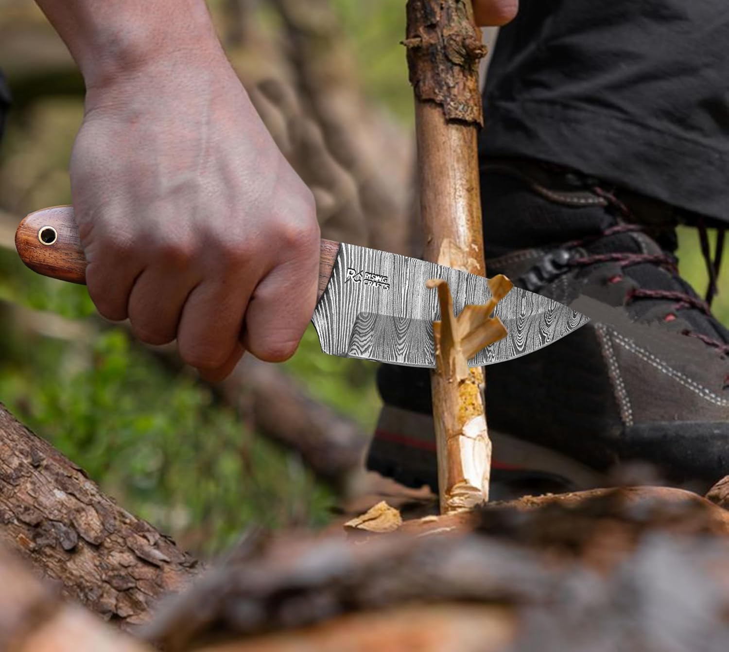 damascus hunting knife fixed blade with sheath for camping mega blades damascus hunting knife fixed blade with sheath for camping mega blades